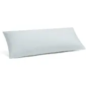 Yumeko Kussensloop Gewassen Percal Katoen 40x80 Blauw - Eco, Bio & Fairtrade