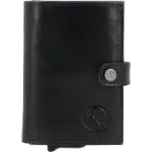 Hide & Stitches Portemonnee Porto met Safety Wallet RFID Zwart