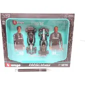 Bburago F1 Mercedes-Benz racewagen set 1:43 Russell cadeau.