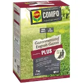Compo Gazonmest | | 3 kg (60 m², Anti-onkruid, Anti-mos)