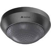 Steinel IS 2360-3 ECO 24m bewegingsmelder, zwart, zwart, Kunststof