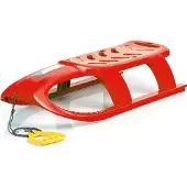 Basic Kunststof slee bullet 102.5x40x23 cm rood