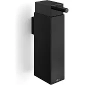 Zack Linea Zeepdispenser wandmontage 4x10,8x16,7cm zwart