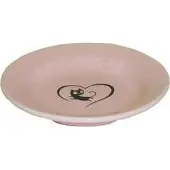 Yarro Keramische Kattenbak Roze Hartje 15,5x3cm