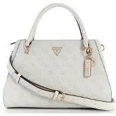 GUESS Handtas 'Noelle II' beige / wit