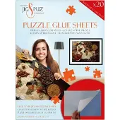 Jig & Puz puzzel puzzel-Klebefolie voor 3000 stukjes - zelfklevend vel.