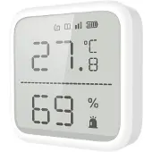 Hikvision DS-PDTPH-E-WE draadloze temperatuurdetector