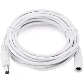 AlarmsysteemExpert.nl Verlengkabel voeding 12volt 8mtr Wit