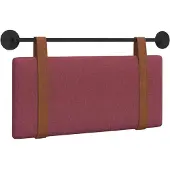 vidaXL Hangend hoofdbord Wijnrood Antiek PU