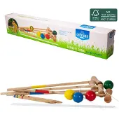 OUTDOOR PLAY Croquet met Draagtas
