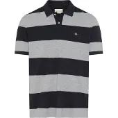 Gant Shirt marine / grijs gemêleerd