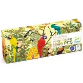 Djeco Peaceful birds - puzzel van 1000 stukjes - Panorama