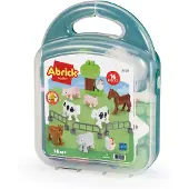 Ecoiffier boerderij speelset koffer - bouwset met dieren en accessoires.