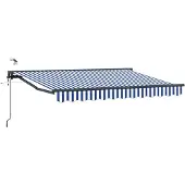 vidaXL Elektrisch Uitschuifbare Zonneluifel 2,5 x 2 m