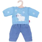 Heless Jeansbroek met Trui 28-35 cm