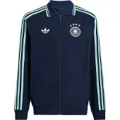 Adidas Sportjas 'DFB' marine / mintgroen / wit