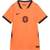 Nike Functioneel shirt 'Niederlande Home' oranje / zwart
