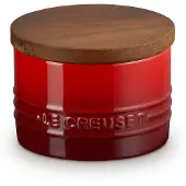 Le Creuset Signature Voorraadpot 200 Ml - Potten & deksels Steengoed Cerise - 70819200600099