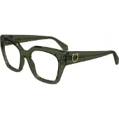 Ferragamo SF2983 Transparent khaki 53/18/140 WOMAN Brilmonturen