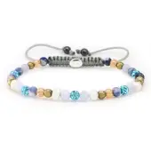 Karma Armband Spiral Saar XXS Blue Crystal