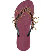 Uzurii Bahia Zalm Flip Flop robijnrood