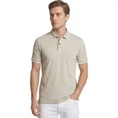 BOSS Shirt 'Passertip' beige / wit