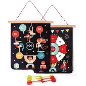 Svoora magnetisch dartbord Circus voor kinderen - veilig dartspel.