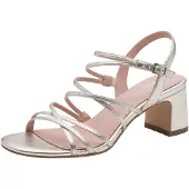 Tamaris Sandalen met riem zilver