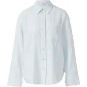 s.Oliver Blouse pastelblauw / wit