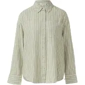 s.Oliver Blouse pastelgroen / wit
