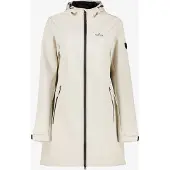 Kjelvik softshell lange dames jas beige maat S