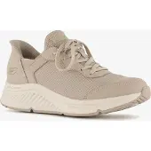 SKECHERS Slip-ins: BOBS Arch Comfort dames sneakers beige maat 36