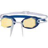 Zoggs Zwembril Zoggs Diamond Mirror Blauw Wit Één maat