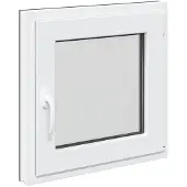 vidaXL Kleur binnenkant kelderraam Wit RISOR 60 x 60 cm