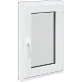 vidaXL Kelderraam RISOR 50 x 75 cm PVC en Glas Antraciet