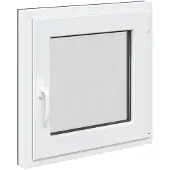 vidaXL Kelderraam RISOR 60 x 60 cm PVC en Glas Antraciet