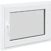 vidaXL Kipp- en draaikraam voor de kelder, model RISOR, 80 x 60 cm