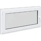 vidaXL Kelderraam RISOR 120 x 60 cm PVC en Glas Antraciet