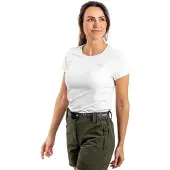 Altus Tisma L30 T-shirt Met Korte Mouwen Wit M Vrouw