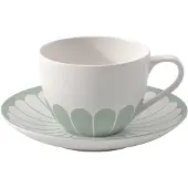 Villeroy & Boch Cappuccinotasse mit Untertasse Fleur Couleur 300 ml