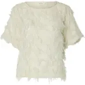 Selected Blouse 'SLFMyline' offwhite