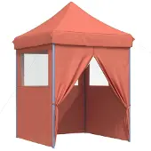 vidaXL Partytent Terracotta 200 x 200 x 306 cm Oxford Stof
