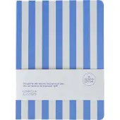A-Journal Fabrique - 18 maanden agenda 2026-2027 - A5 - lavendelblauw strepen