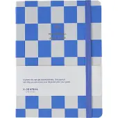A-Journal My Journal - Schoolagenda 2026-2027 - A5 - Lavendel geruit