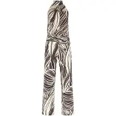 GUESS Jumpsuit 'CHARLINE' crème / donkerbruin