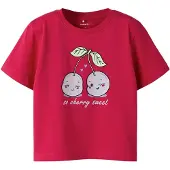 Name it Shirt 'NMFHENISA' pastelgroen / pastellila / grenadine / wit