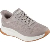 SKECHERS Dames Bobs Squad 4 slip-ins beige maat 40