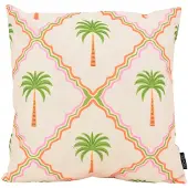 NOVÉE Palm tile outdoor kussenhoes | 45x45 cm | katoen/polyester