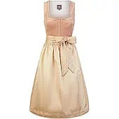 Spieth & Wensky Dirndl 'Hadwine' rose-goud