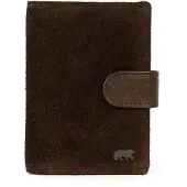 Bear design Pasjeshouder Vic Suède Bruin